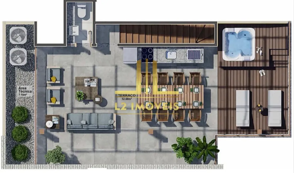 Cobertura, 3 quartos, 138 m² - Foto 11