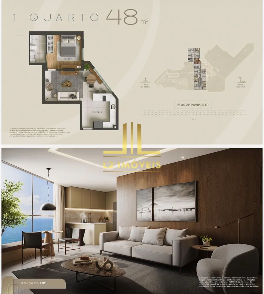Apartamento, 2 quartos, 73 m² - Foto 14