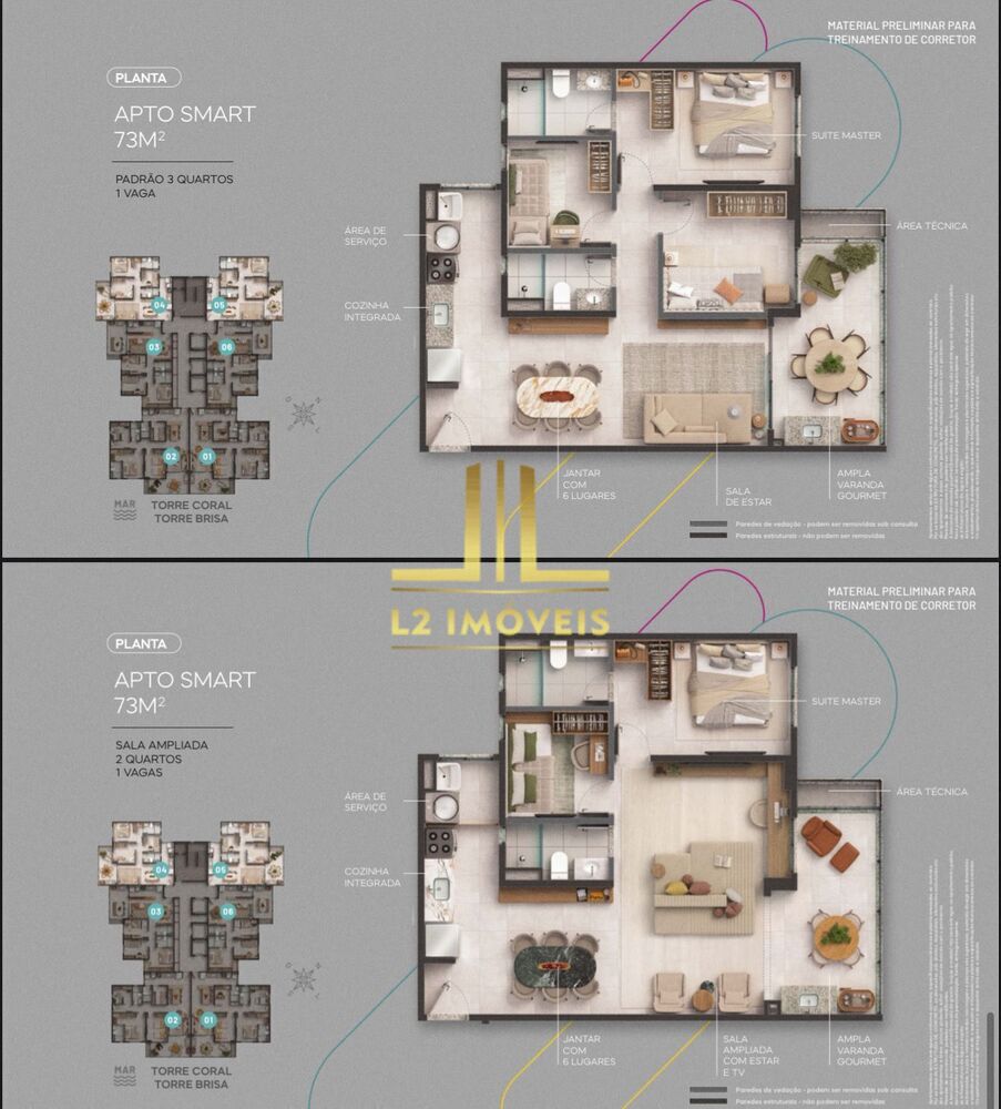 Apartamento, 3 quartos, 80 m² - Foto 14