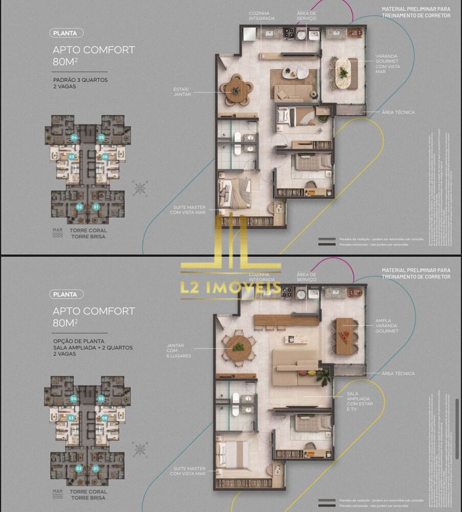 Apartamento, 3 quartos, 80 m² - Foto 13