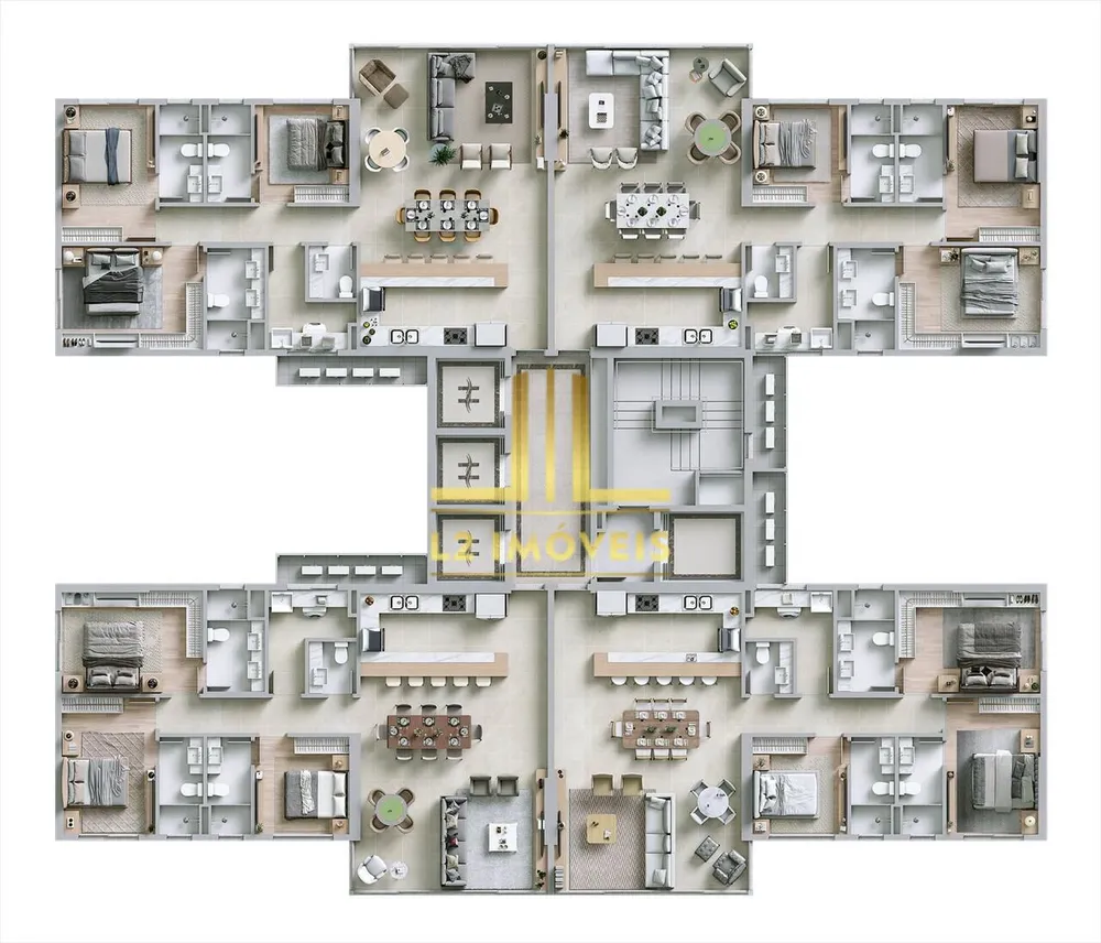 Apartamento, 4 quartos, 141 m² - Foto 2