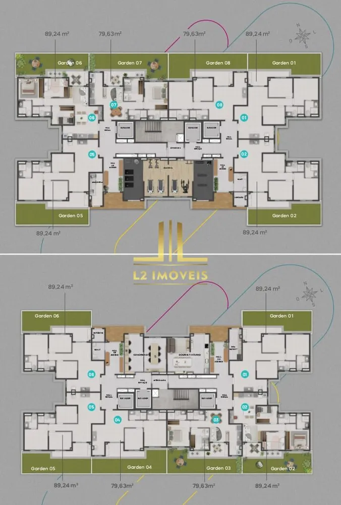 Apartamento, 2 quartos, 53 m² - Foto 6