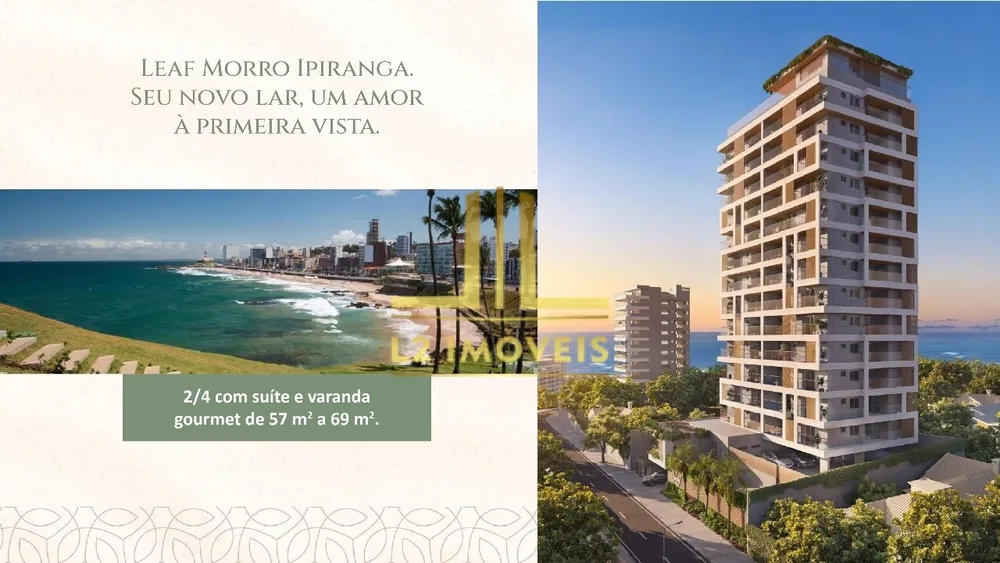 Apartamento, 2 quartos, 69 m² - Foto 1
