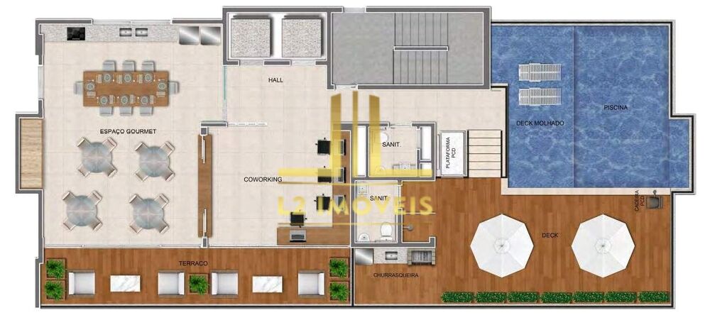 Apartamento, 2 quartos, 57 m² - Foto 2