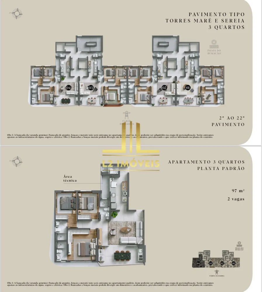 Apartamento, 4 quartos, 143 m² - Foto 3