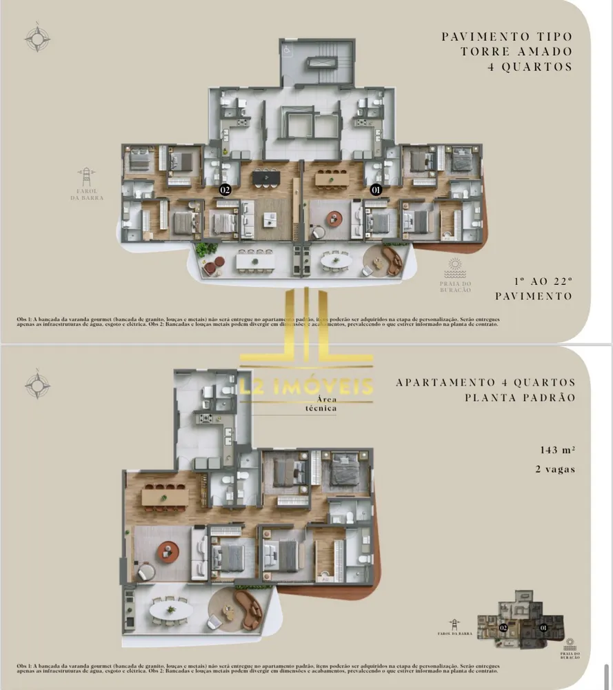 Apartamento, 4 quartos, 143 m² - Foto 6