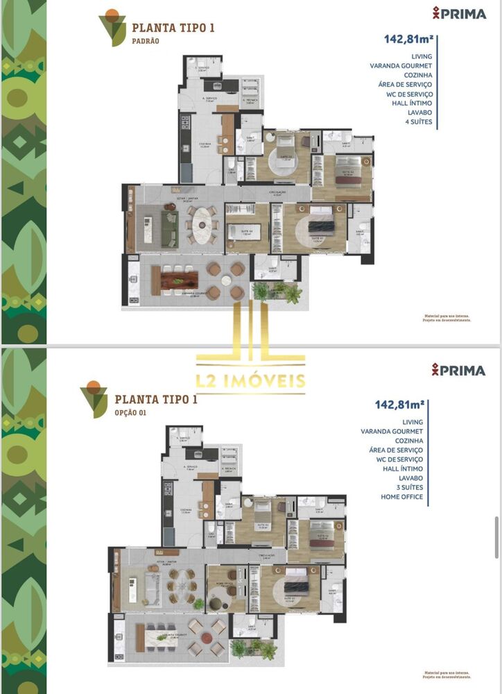 Apartamento, 3 quartos, 142 m² - Foto 7