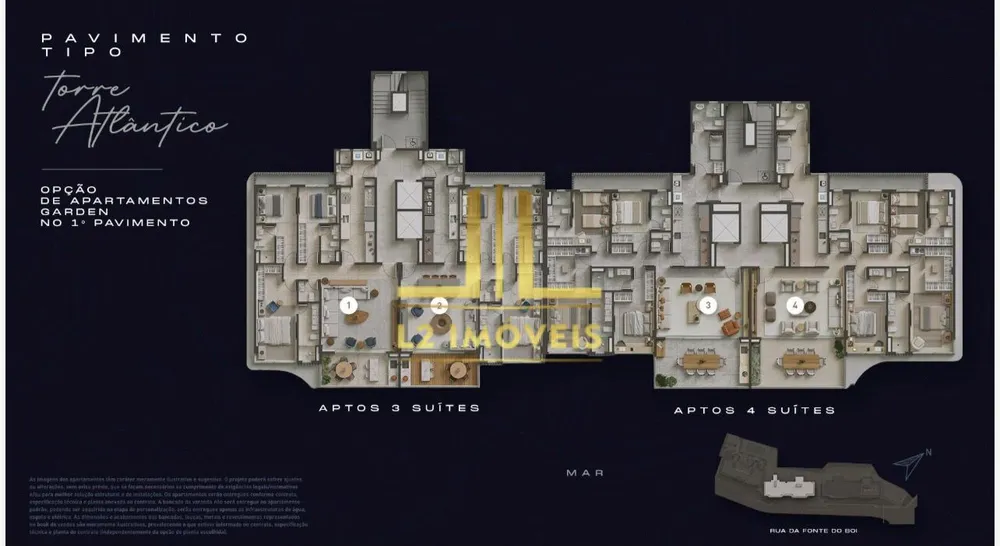Apartamento, 3 quartos, 133 m² - Foto 1