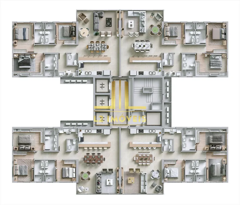 Apartamento, 4 quartos, 141 m² - Foto 2