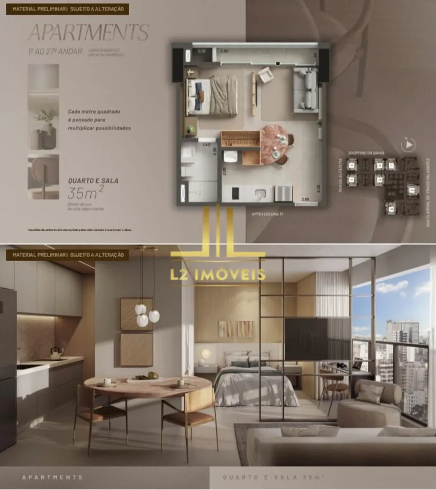 Apartamento, 1 quarto, 25 m² - Foto 6