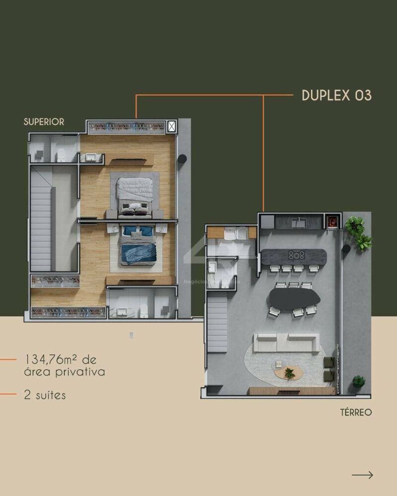 Apartamento, 2 quartos, 77 m² - Foto 10