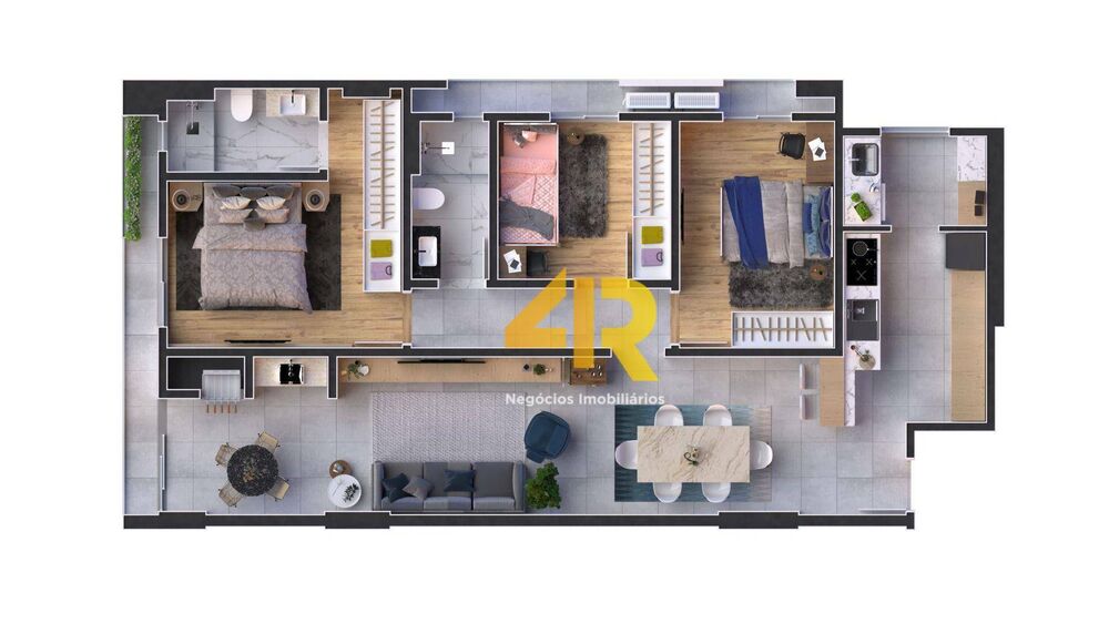 Apartamento, 3 quartos, 89 m² - Foto 12