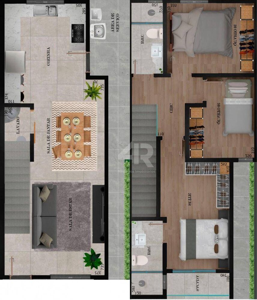 Sobrado, 3 quartos, 100 m² - Foto 7