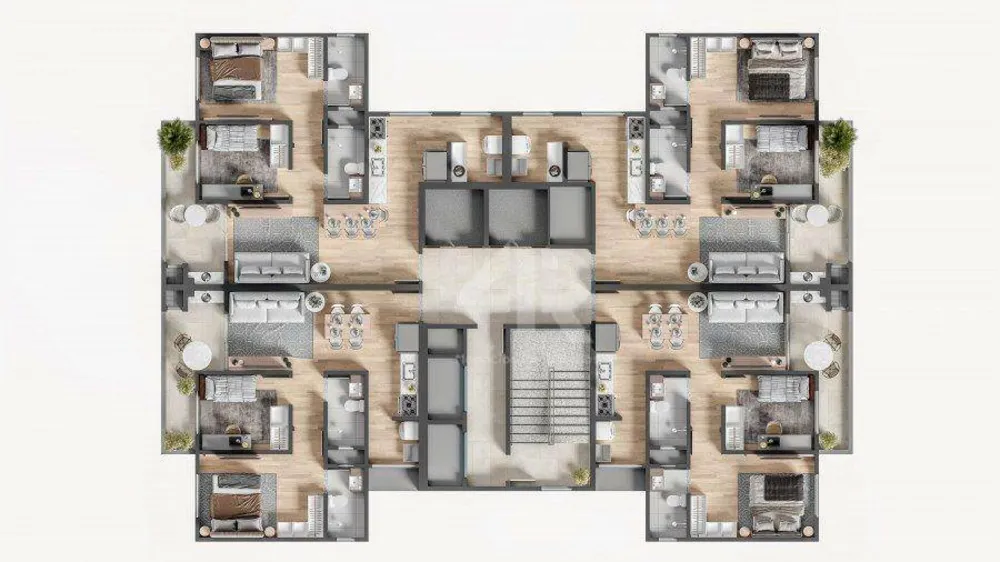 Apartamento, 2 quartos, 61 m² - Foto 2
