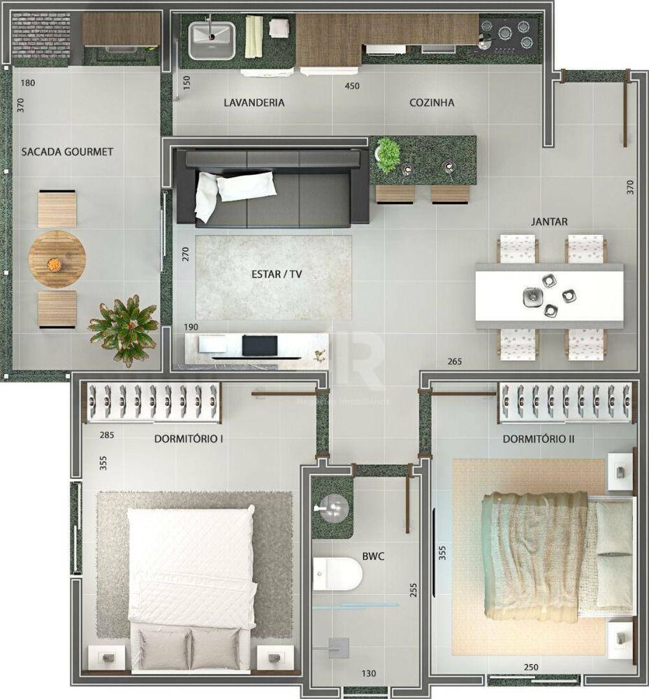 Apartamento, 2 quartos, 61 m² - Foto 5
