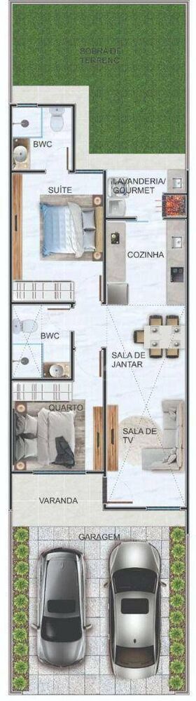 Casa, 3 quartos, 77 m² - Foto 6