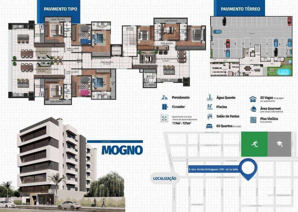 Apartamento, 3 quartos, 117 m² - Foto 3