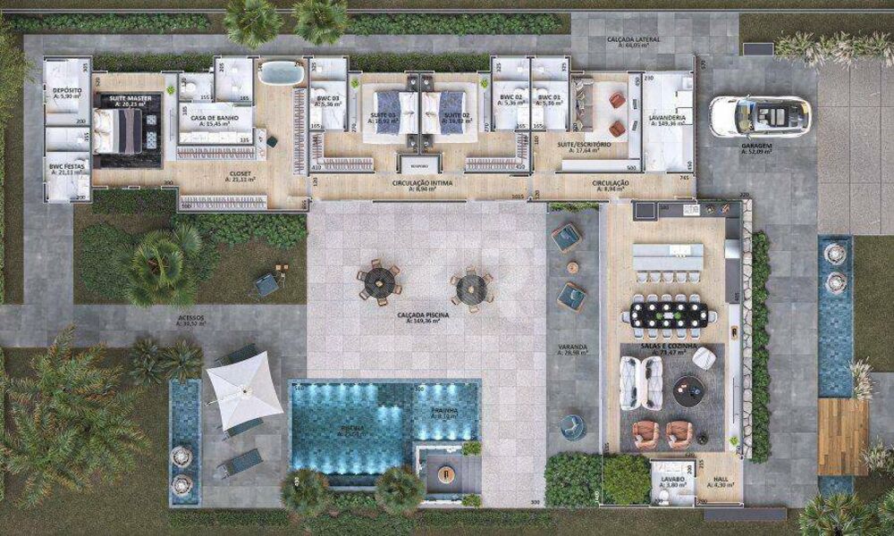 Casa de Condomínio, 4 quartos - Foto 6