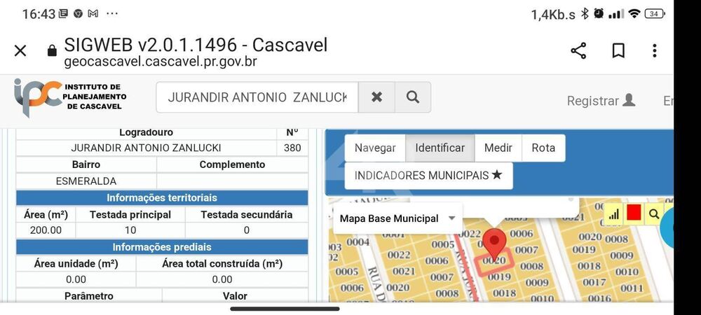 Terreno, 200 m² - Foto 1