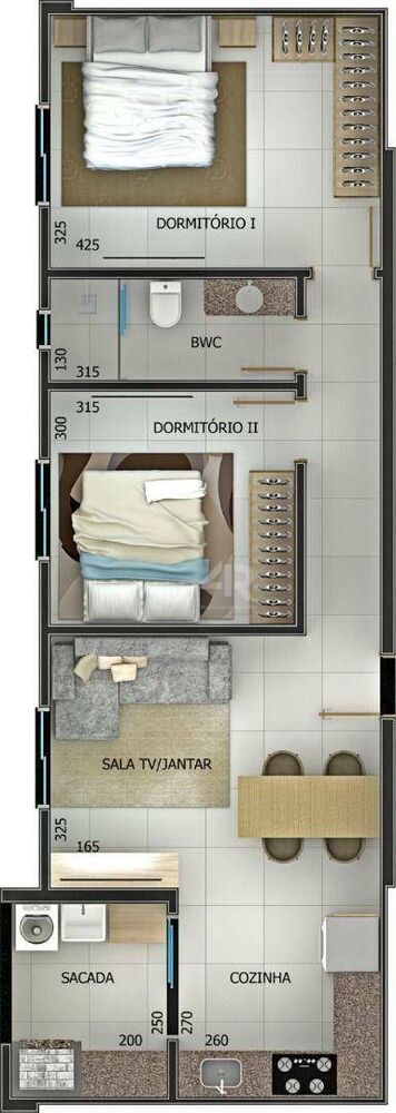 Apartamento, 2 quartos, 65 m² - Foto 4