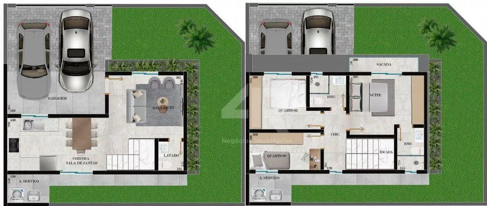 Sobrado à venda com 3 quartos, 109m² - Foto 3