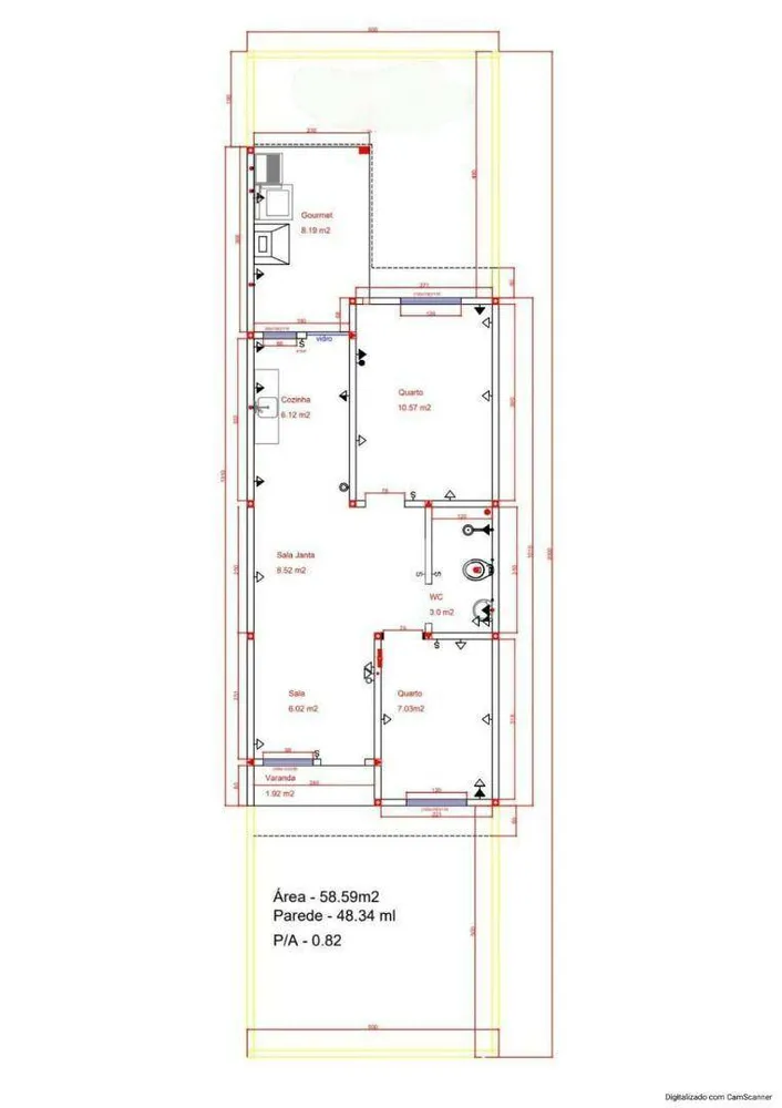 Casa, 2 quartos, 58 m² - Foto 4