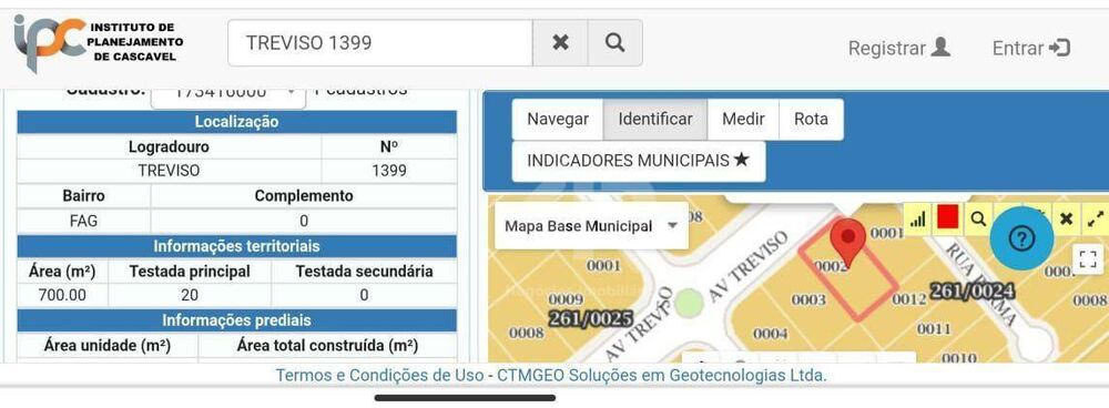Loteamento e Condomínio, 700 m² - Foto 1