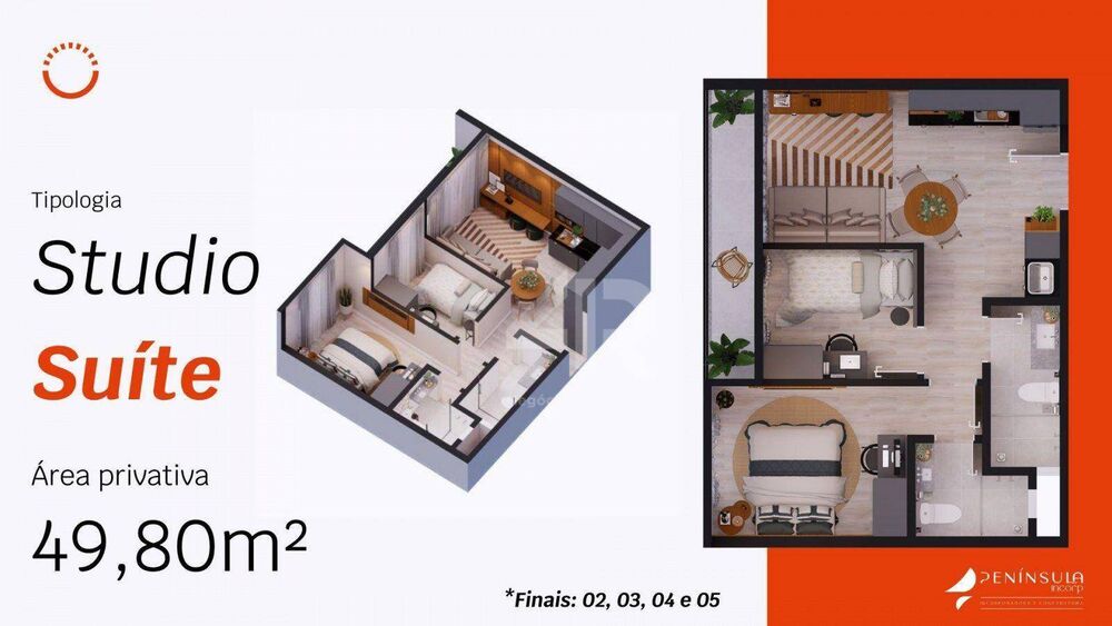 Apartamento, 2 quartos, 49 m² - Foto 3