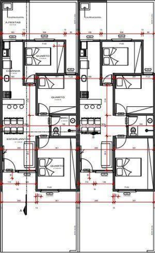 Casa, 3 quartos, 60 m² - Foto 2