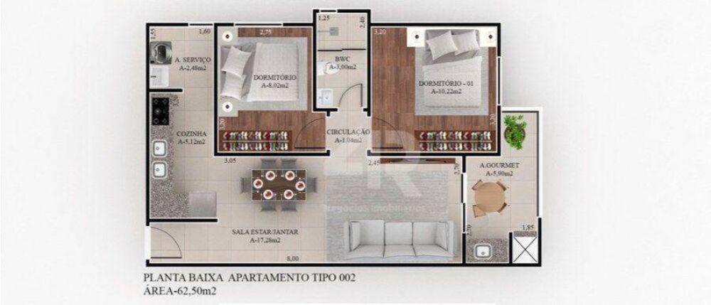 Apartamento, 2 quartos, 88 m² - Foto 9
