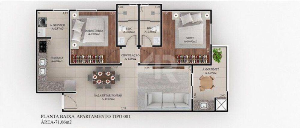 Apartamento, 2 quartos, 88 m² - Foto 10