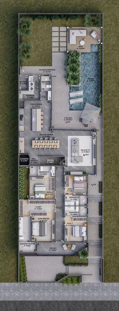 Casa, 4 quartos, 332 m² - Foto 4