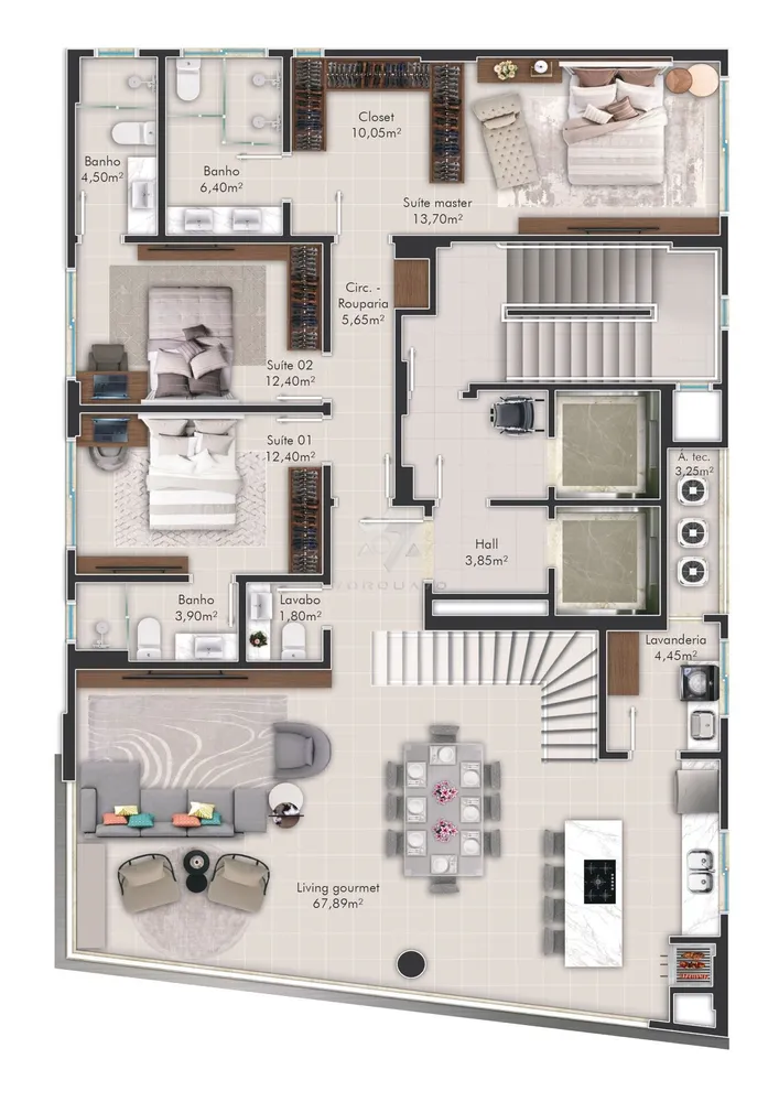 Apartamento, 2 quartos, 87 m² - Foto 25