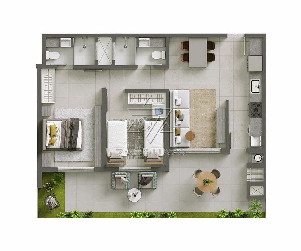 Apartamento, 2 quartos, 58 m² - Foto 22