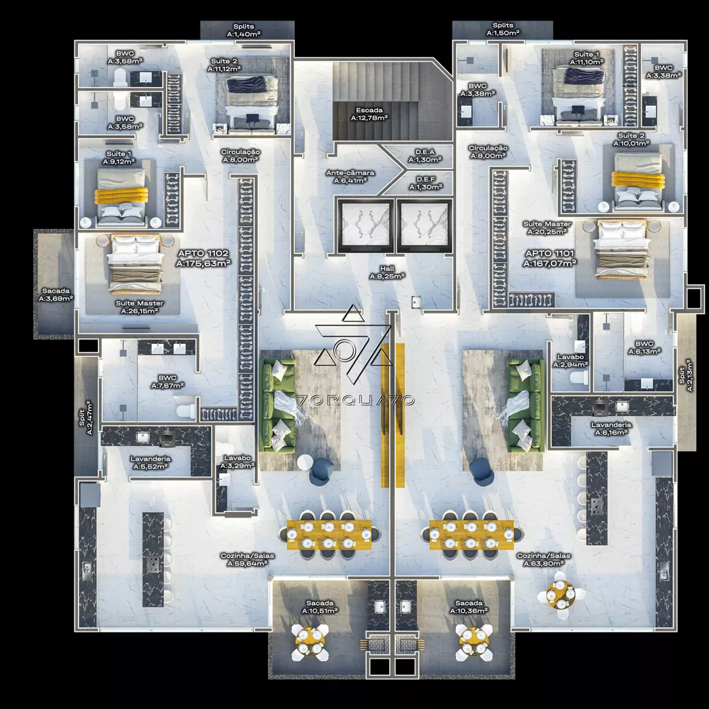 Apartamento, 2 quartos, 72 m² - Foto 4