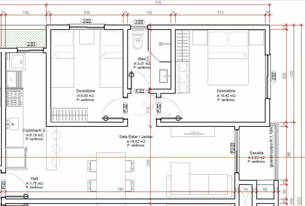 Apartamento, 2 quartos, 55 m² - Foto 29
