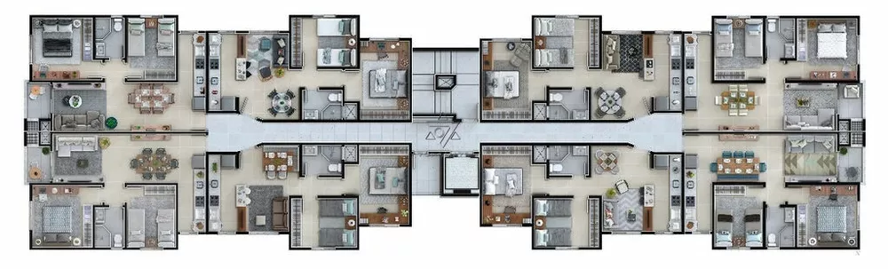 Apartamento, 2 quartos, 55 m² - Foto 2