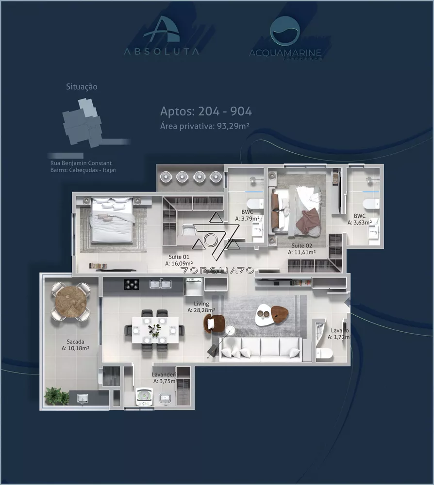 Apartamento, 2 quartos, 93 m² - Foto 9
