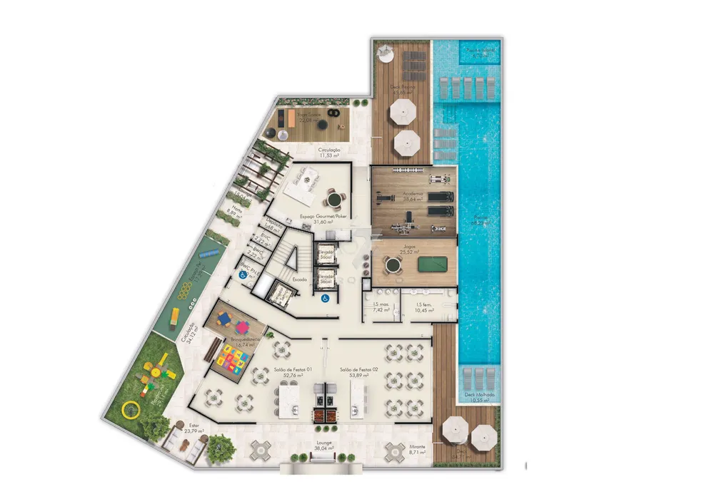 Apartamento, 3 quartos, 92 m² - Foto 27