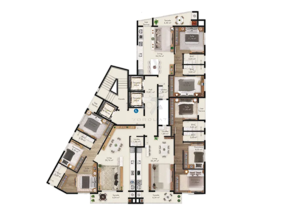 Apartamento, 3 quartos, 92 m² - Foto 26