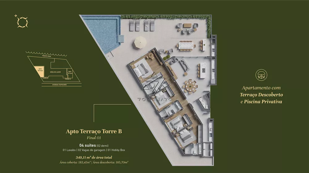 Apartamento, 4 quartos, 175 m² - Foto 3