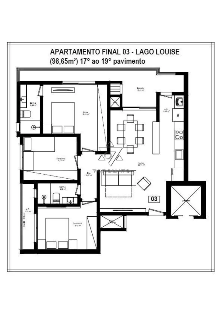 Apartamento, 2 quartos, 89 m² - Foto 10