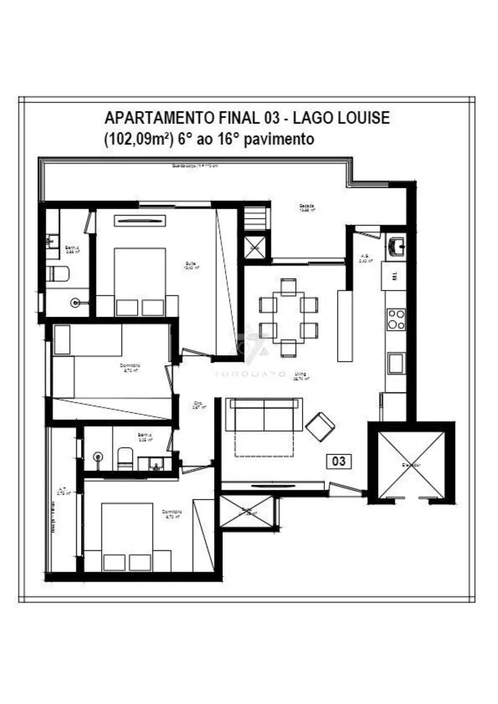Apartamento, 2 quartos, 89 m² - Foto 54