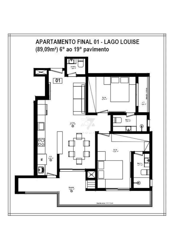 Apartamento, 2 quartos, 89 m² - Foto 51
