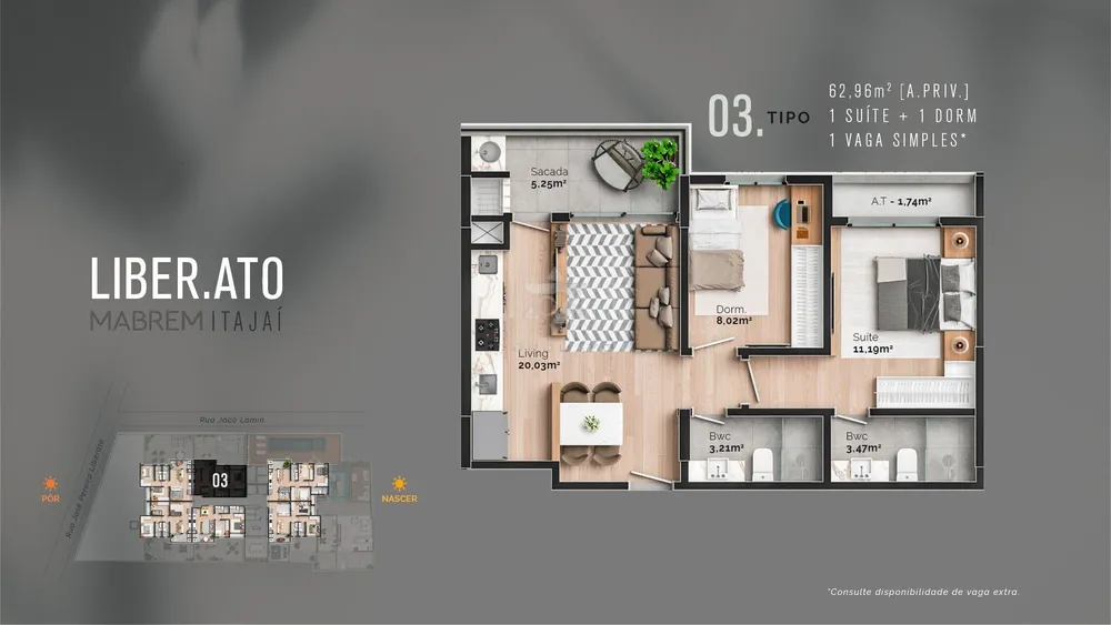 Apartamento, 2 quartos, 67 m² - Foto 21