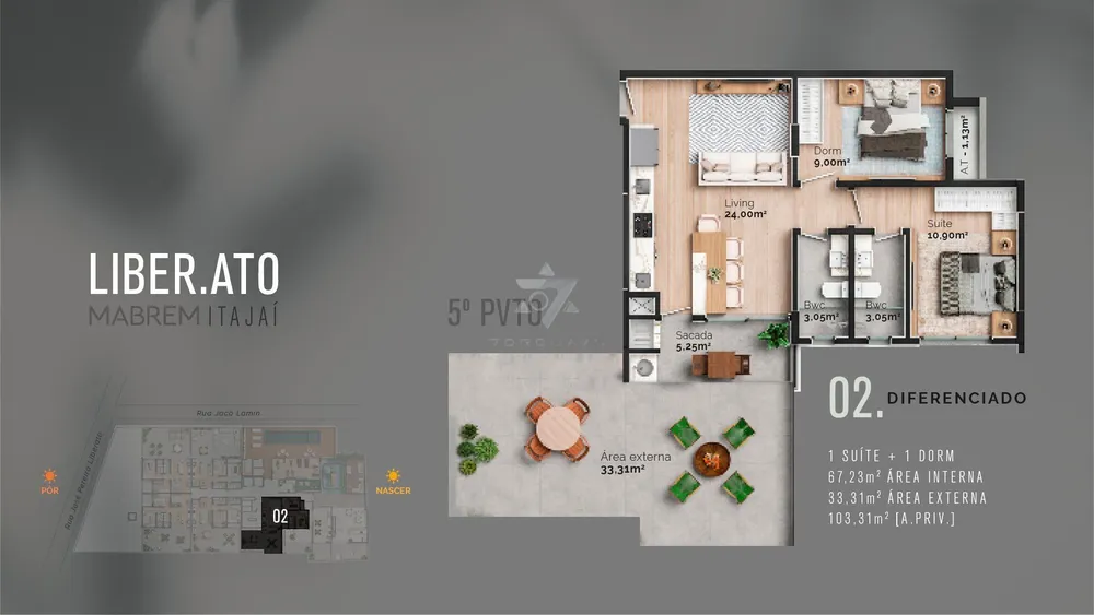 Apartamento, 2 quartos, 67 m² - Foto 24