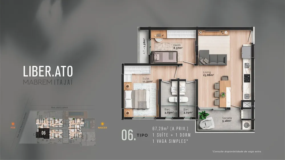 Apartamento, 2 quartos, 67 m² - Foto 23
