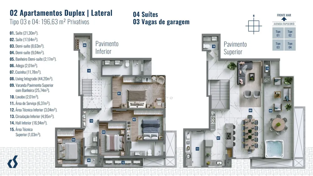 Apartamento, 3 quartos, 120 m² - Foto 12