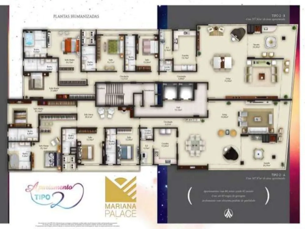 Apartamento, 3 quartos, 164 m² - Foto 2