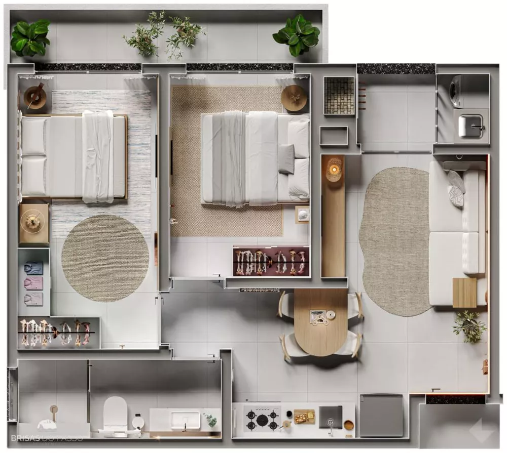 Apartamento, 2 quartos, 53 m² - Foto 40